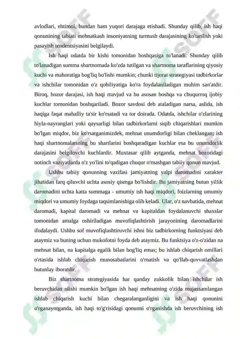 J.B. Klarkning iqtisod nazariyalari 8