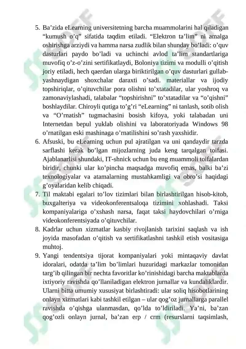 Masofaviy Ta'lim Texnologiyasi 8