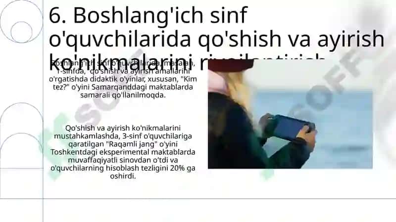Didaktik O'yinlar 8