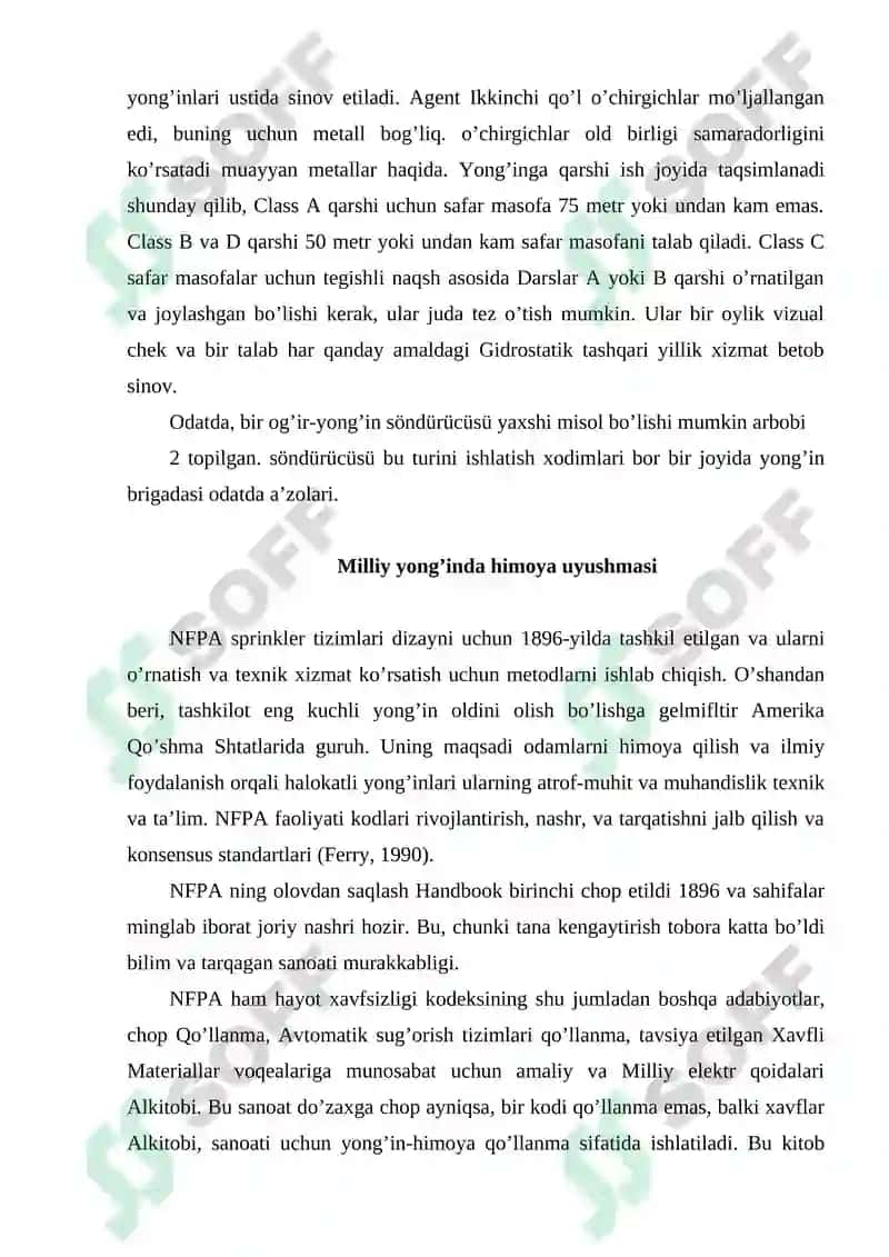 Yong’inni oldini olish va himoyalanish 8