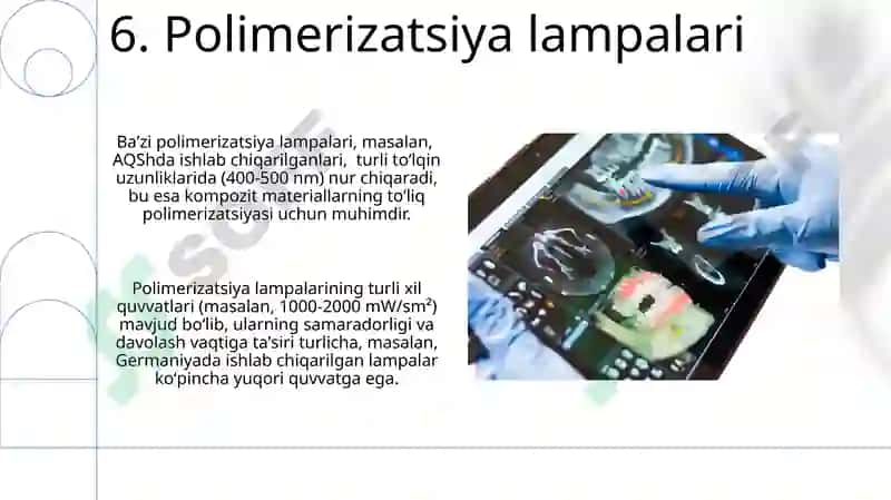 Stomatologik asboblarning tasnifi 8
