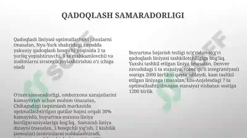 Chiziqlarning urinish tartibi va o'ramasi 8