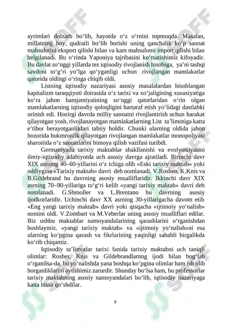 ALISHER NAVOIY IQTISODIY TA’LIMOTI 8