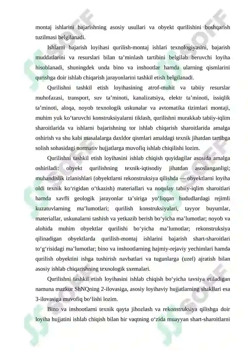 Dastgohlarni otdelelka qilish va ekspluatatsiyaga topshirish 8
