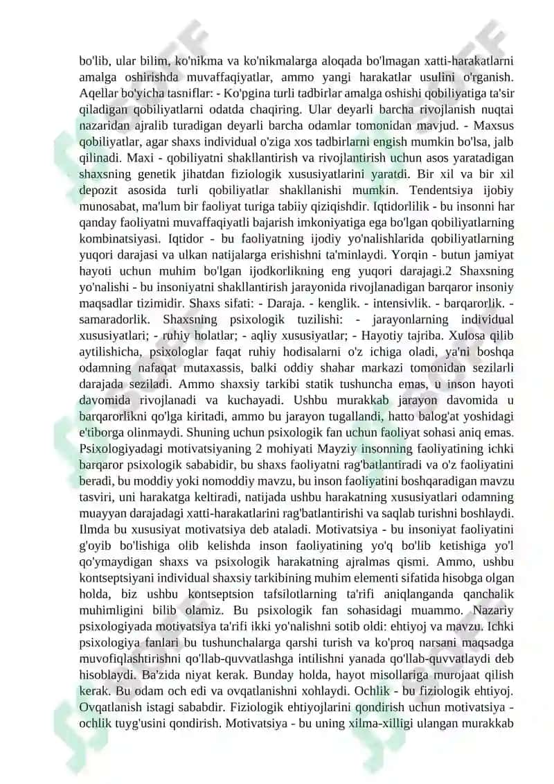 Shaxsiy motivatsiya 8