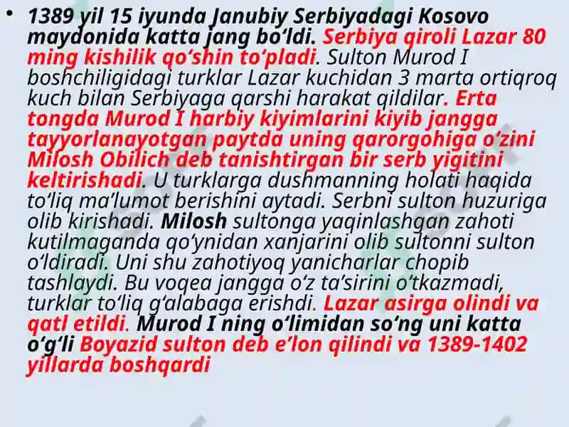 XI- XV asrlarda Turkiya Reja 8