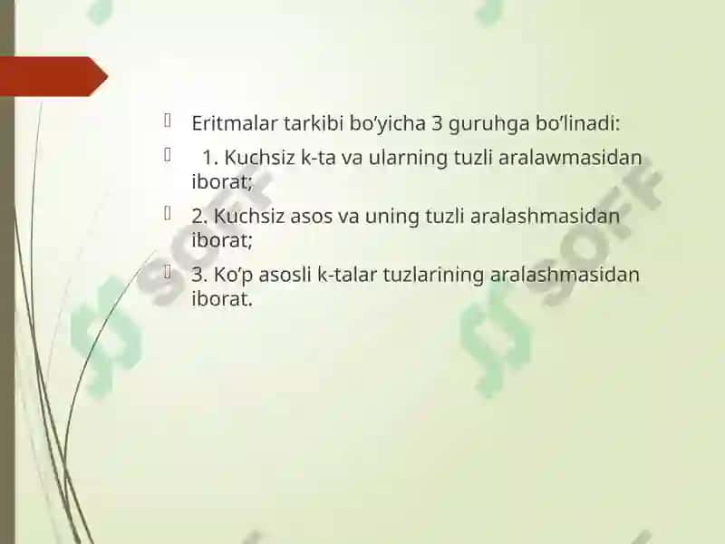 Kislota-asosli muvozanat 8