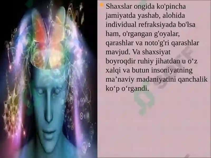 Ijtimoiy va individual ong haqida tushuncha 8