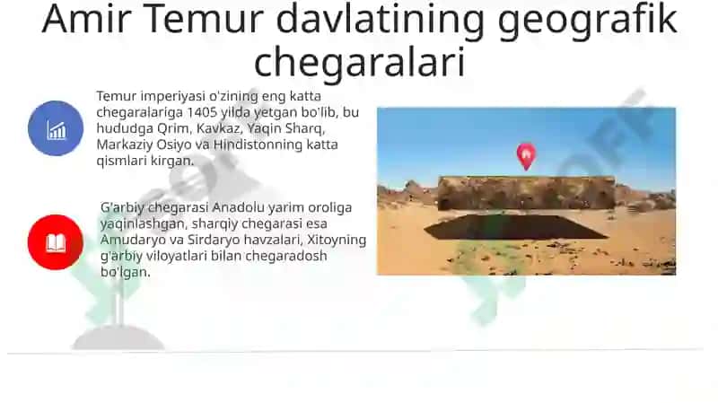 Amir Temur davlat chegaralarini mustahkamlash 8