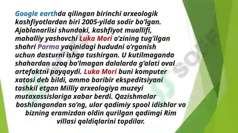 Google Earth yordamida tarixiy-madaniy joylarni topish 8