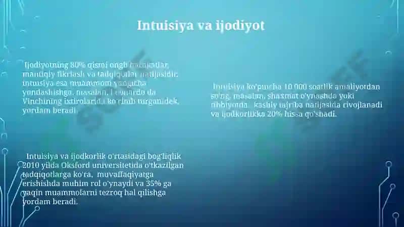 Intuisiya 8