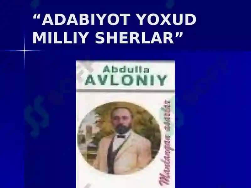 "Turkiy Guliston yoxud axloq" asari 8