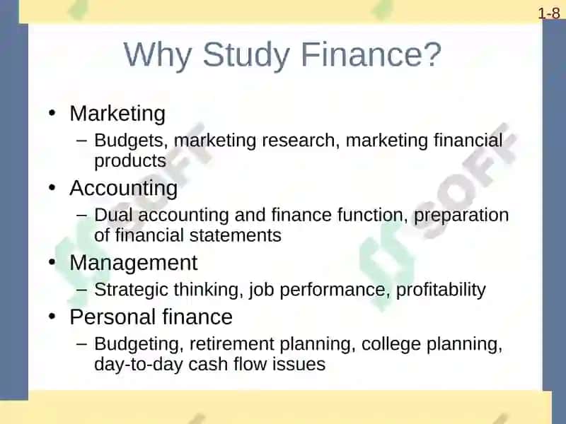Finance Management Lesson 5 8