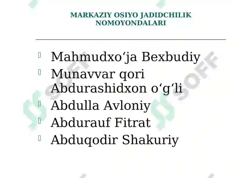TURKISTON JADIDCHILIK HARAKATIDA TA’LIM VA TARBIYA 8