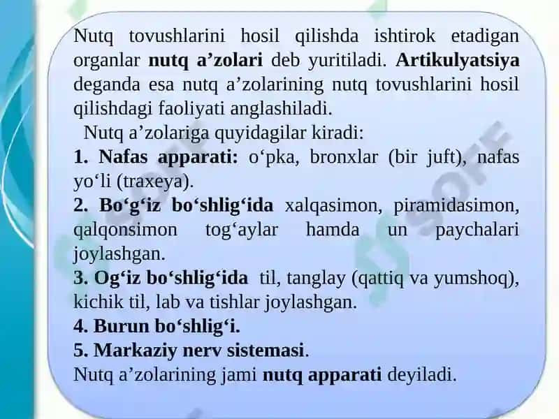 O‘zbektilidaunlivaundoshharflarimlosi 8