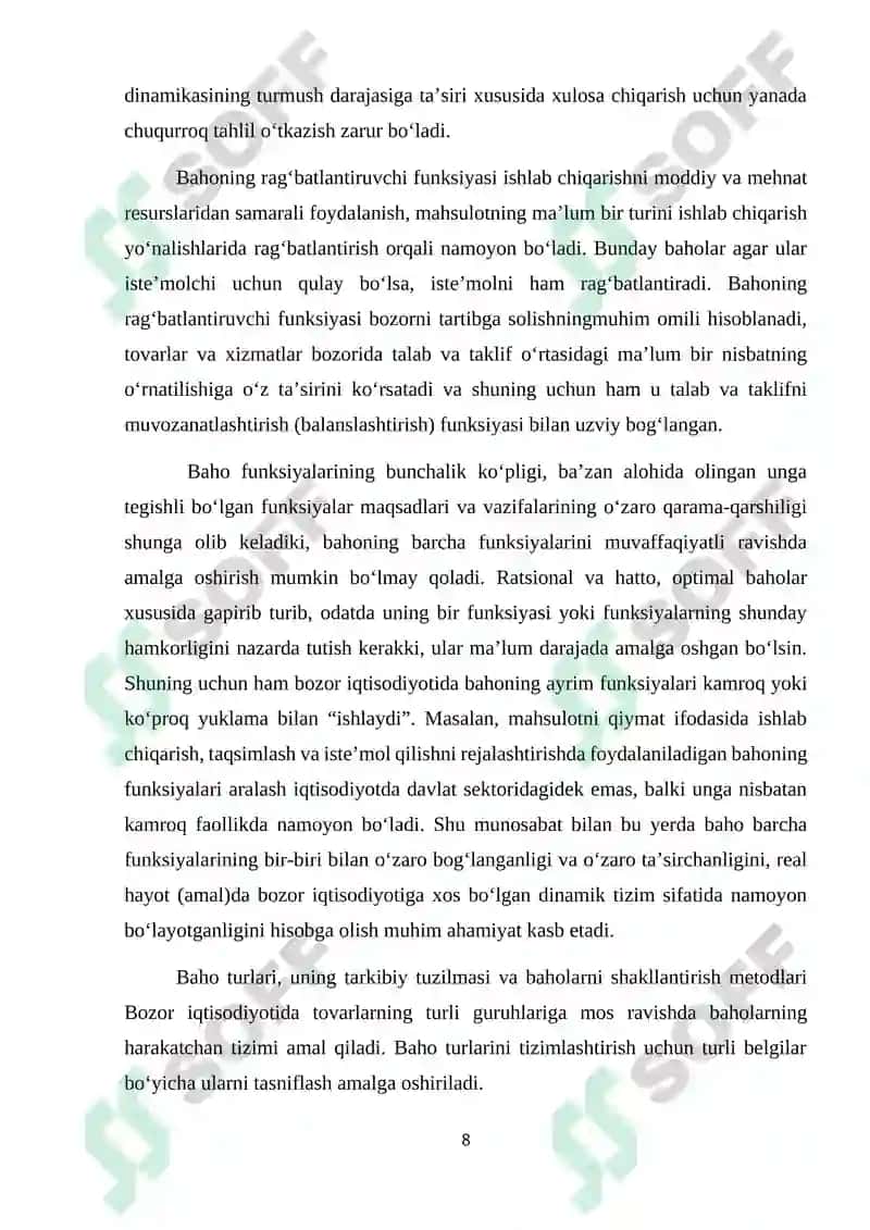 Marketing strategiyasining moliyaviy jihatlari 8