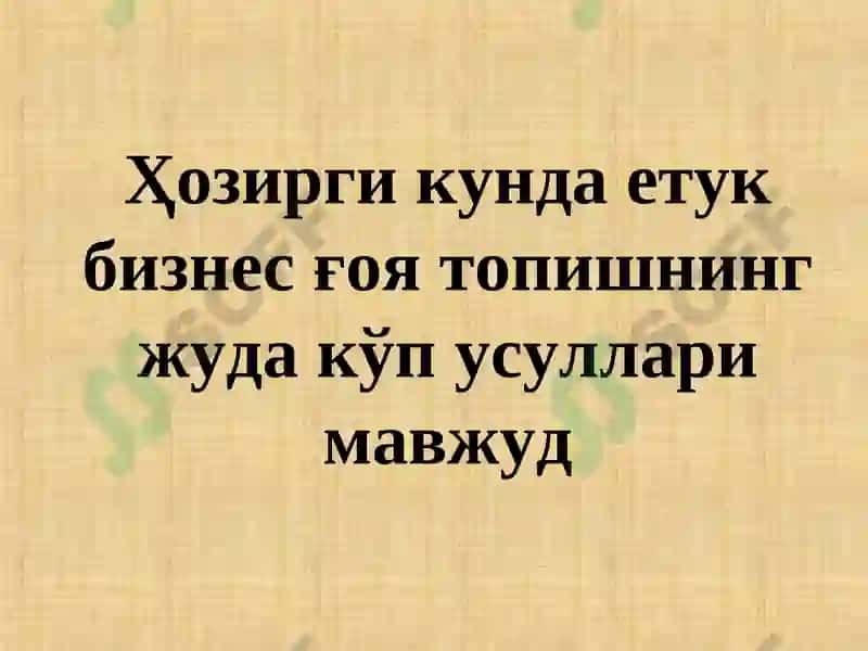 Бизнес режа 8