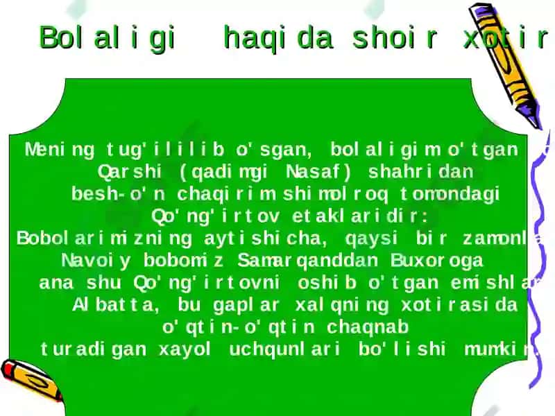 ABDULLA ORIPOVNING HAYOTI VA IJODI 8