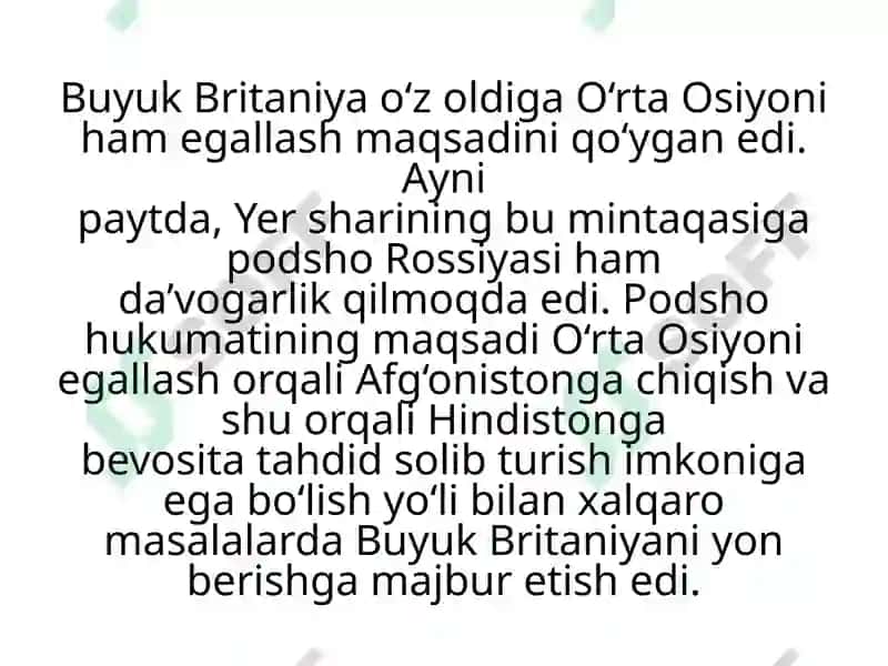 Buyuk Britaniyaning tashqisiyosati 8