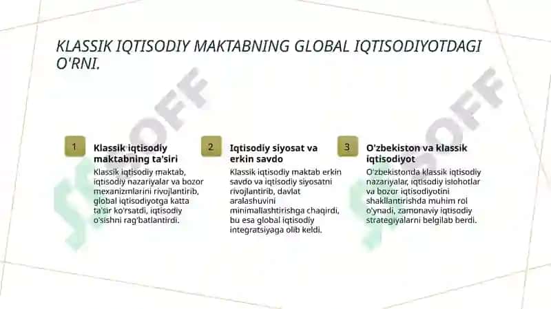 Klassik iqtisodiy maktab 8