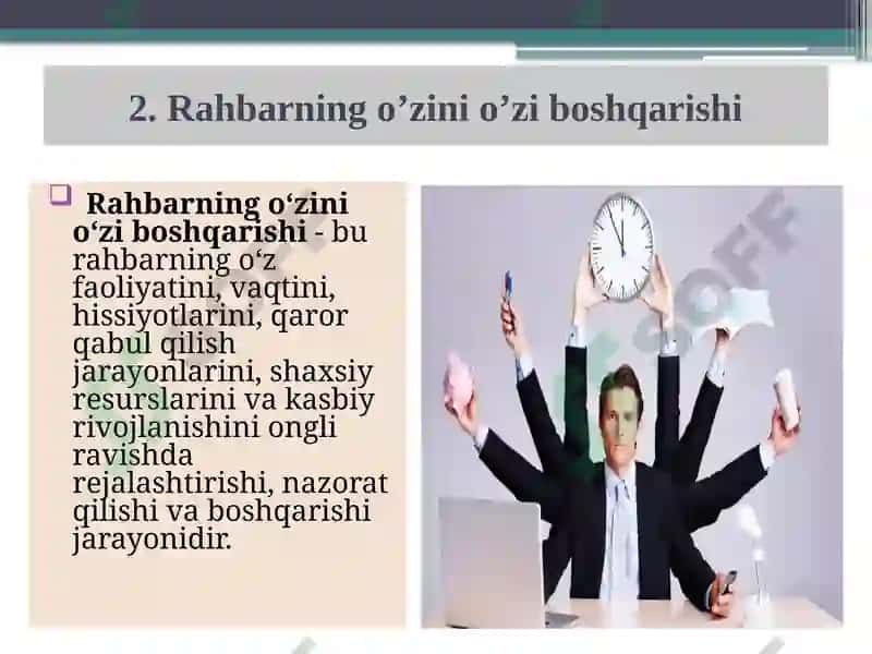 Boshqaruvmehnatining ta’rifi 8