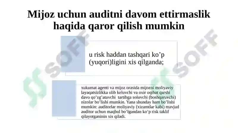 Auditorlik Tekshiruvi Rejalashtirish 8