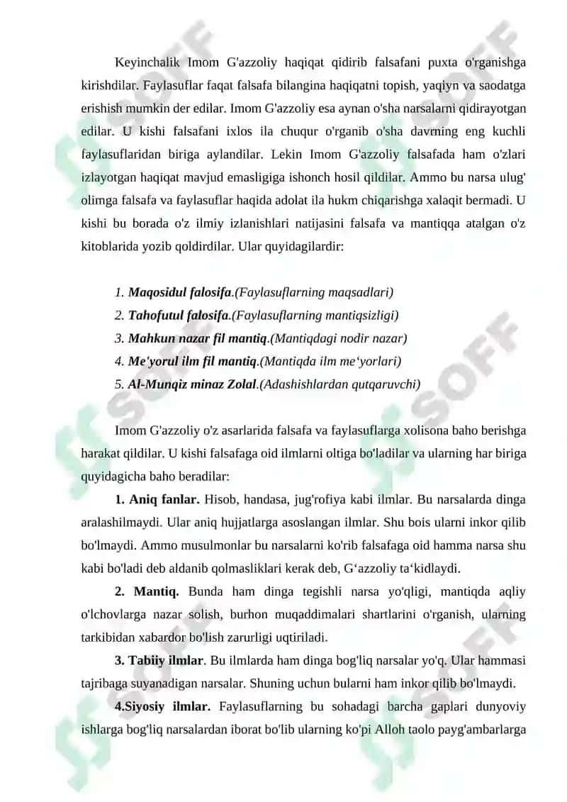 Imom Al-G`azzoliy 8