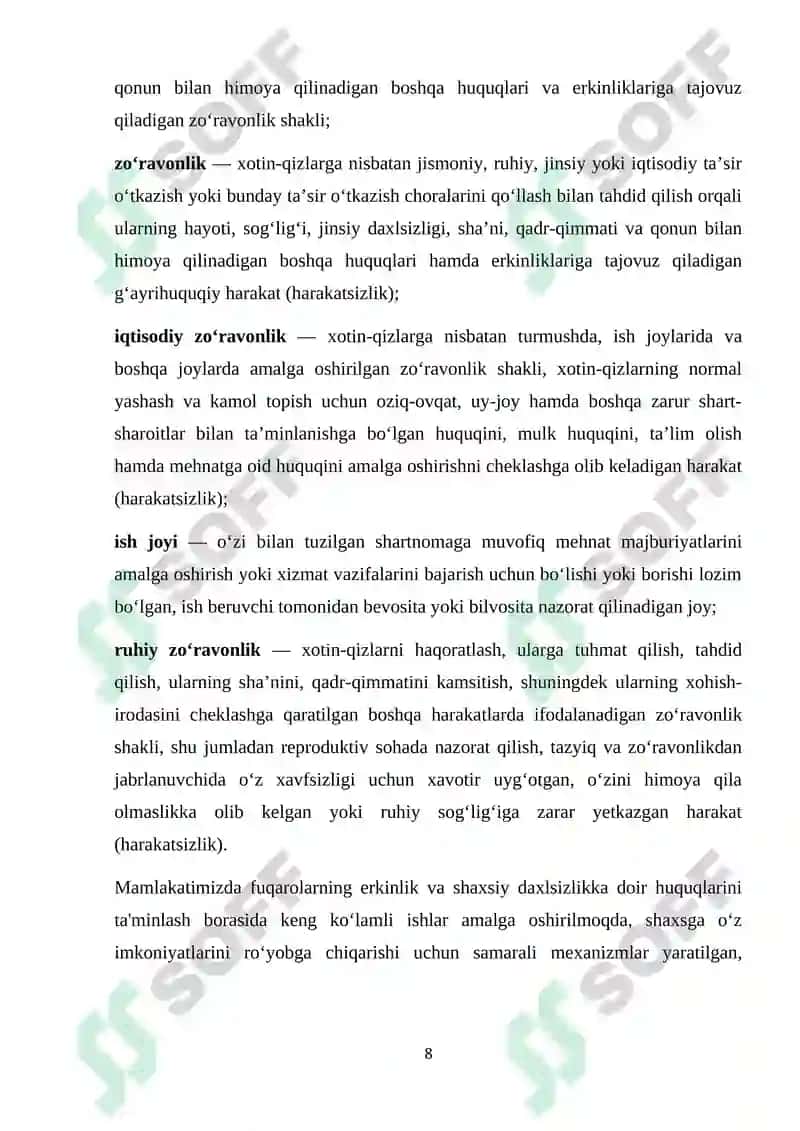 Ayolni erga tegishga majbur qilish 8