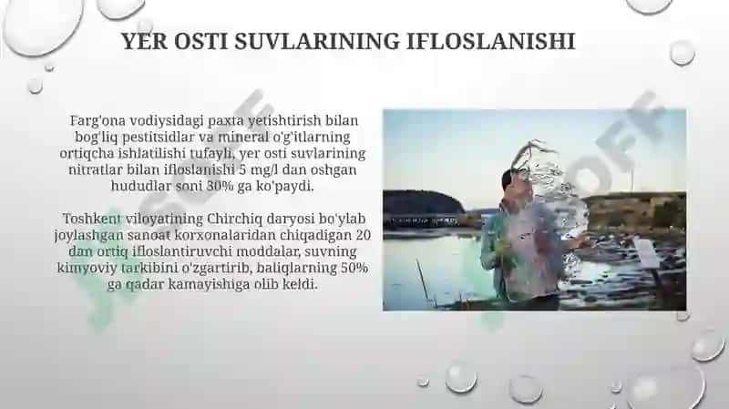 Suv resurslarini muhofaza qilish 8