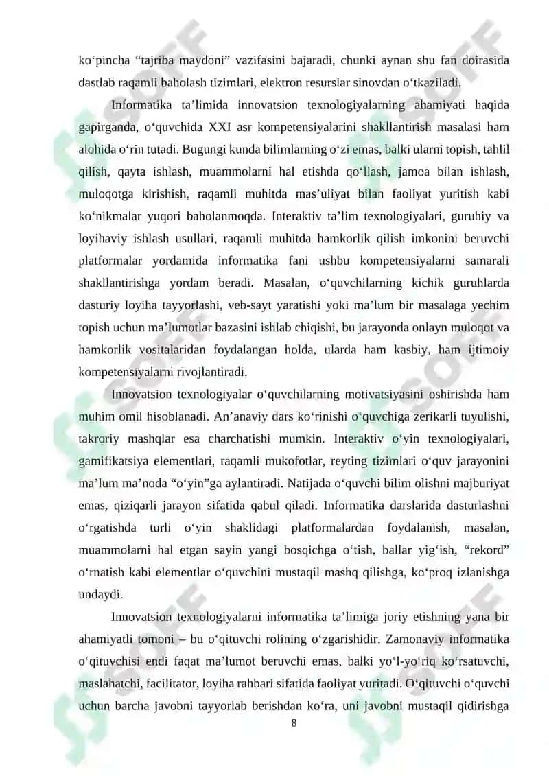 Informatika darslarida VR texnologiyalarini qo‘llanilishi 8