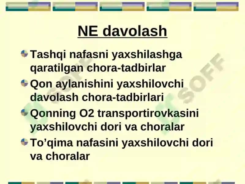 Nafas yetishmovchiligi (NE) 8