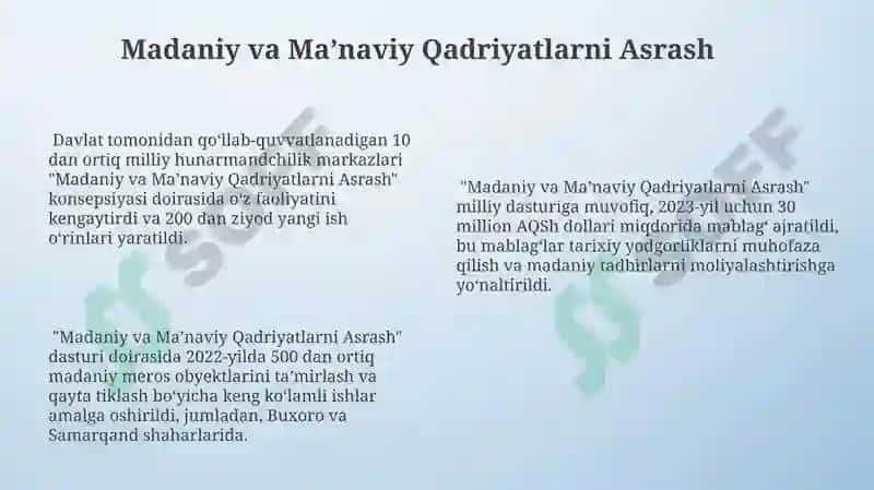 Oʻzbekistonning Mustaqil Rivojlanish Yoʻli 8