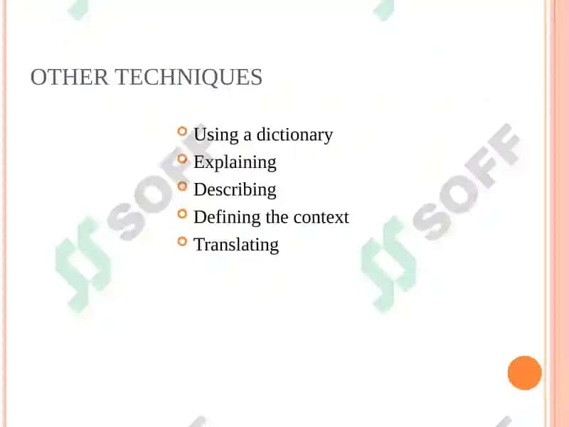 WAYS OF TEACHING VOCABULARY 8