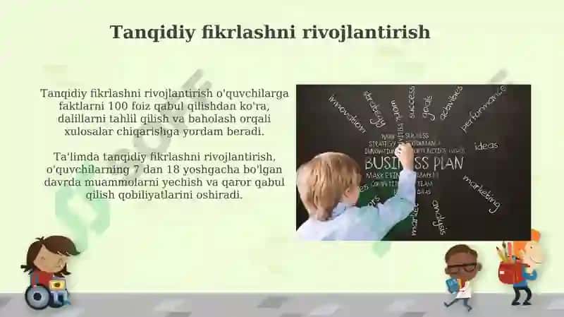 Boshlang'ich ta'lim maqsadi va vazifalari 8