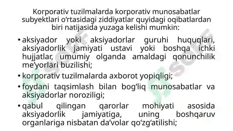 Korporativ boshqaruv 8