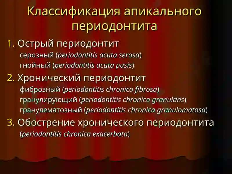 Периодонтит у детей 8