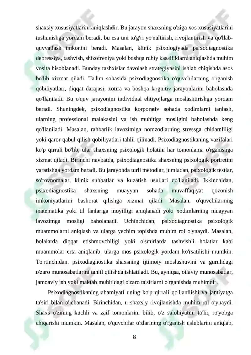 Psixodiagnostik Tushunchalar Lug'ati 8
