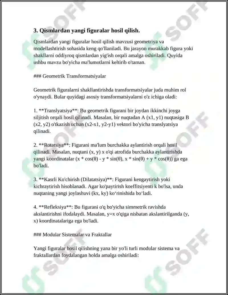 Figuralarni farqlash 8