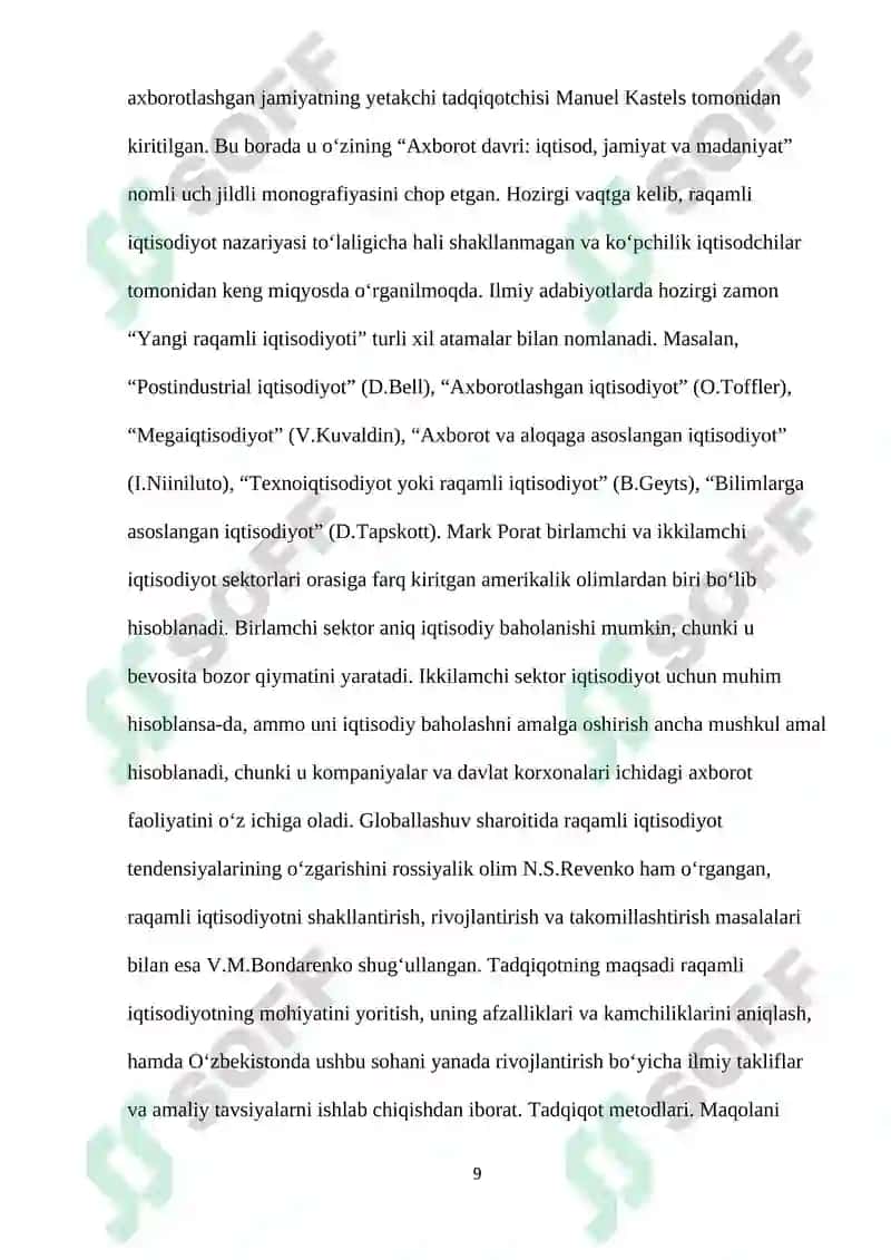 RAQAMLI IQTISODIYOT ATAMASI 8