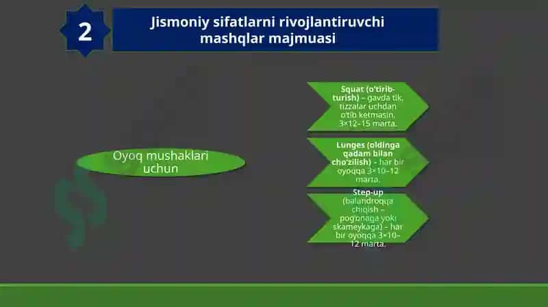 Basketbolchilarda asosiy jismoniy sifatlar 8