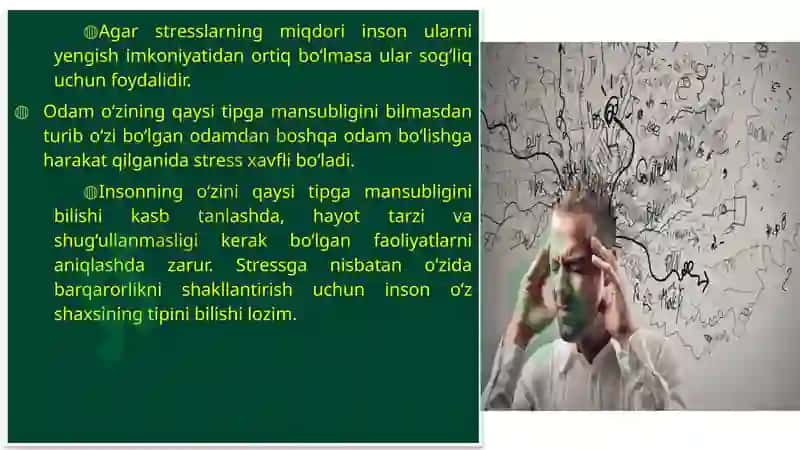 STRESSNIBARTARAF ETUVCHITERNINGLAR 8