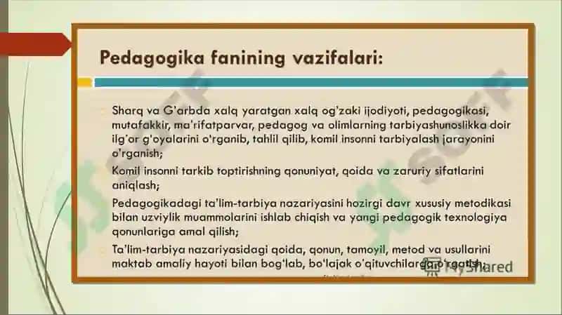 Boshlang‘ich ta’lim pedagogikasi 8