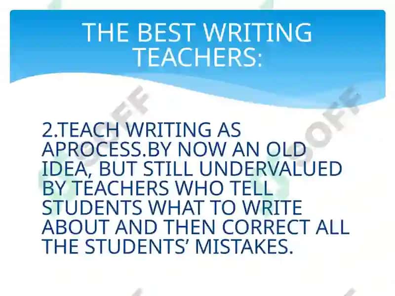 Teaching Writing Correction Strategies 8