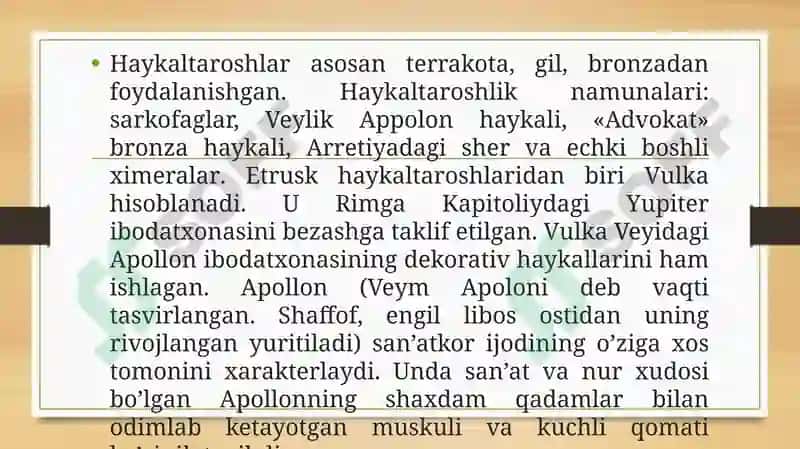 Qadimgi Rim sivilizatsiyasi 8