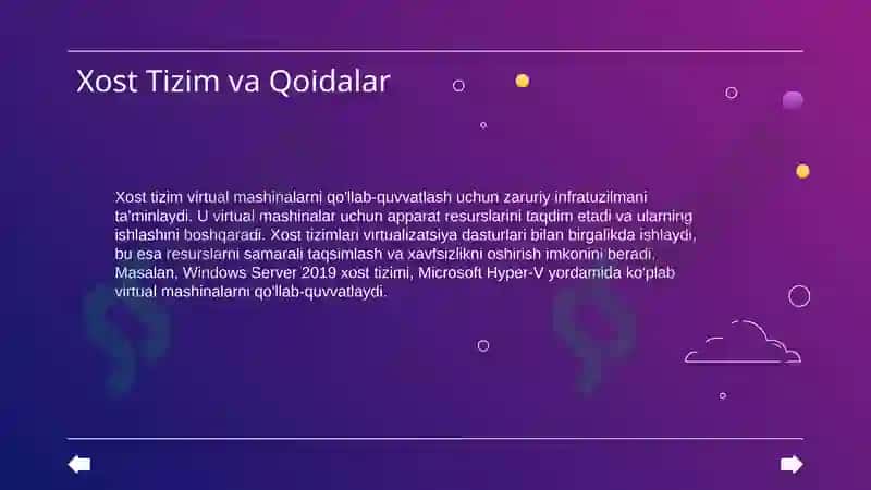 VIRTUAL MASHINA ISHLASH PRINSIPI 8