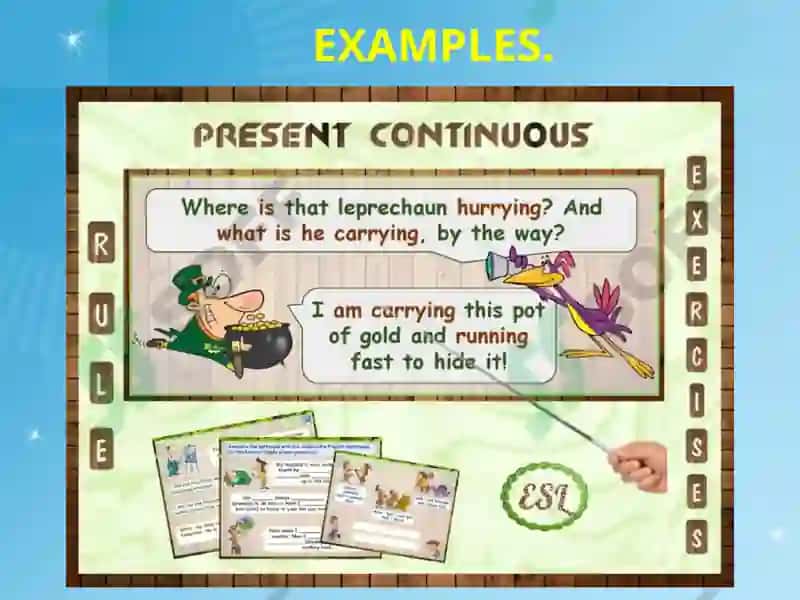 Present Continuous Tense 8