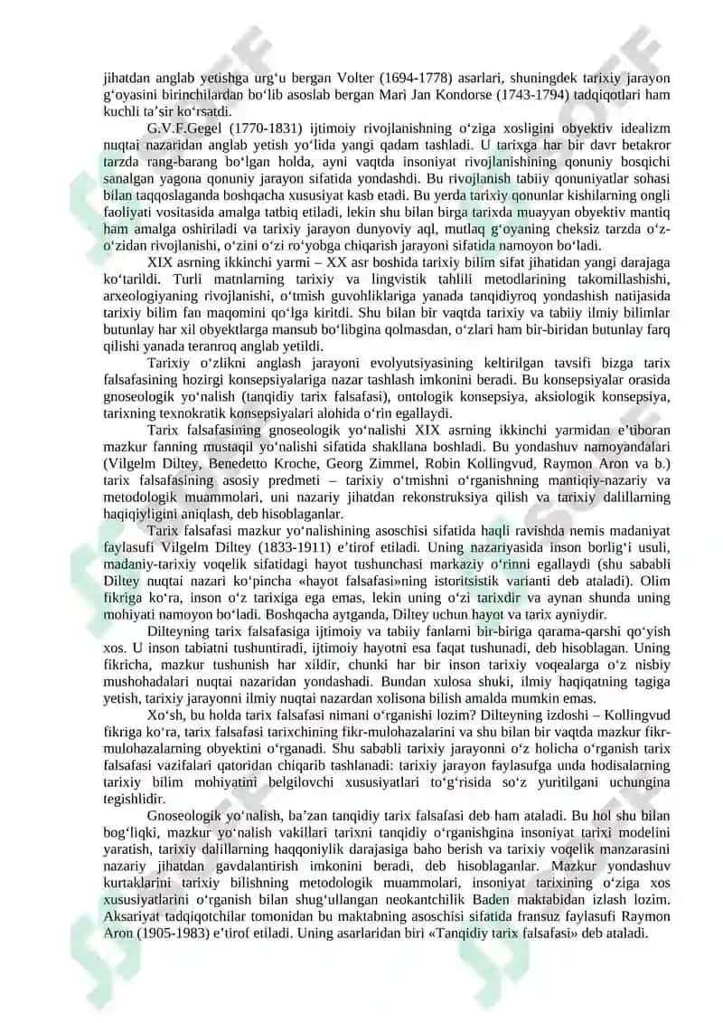 TARIX FALSAFASI VA METODOLOGIYASI 8