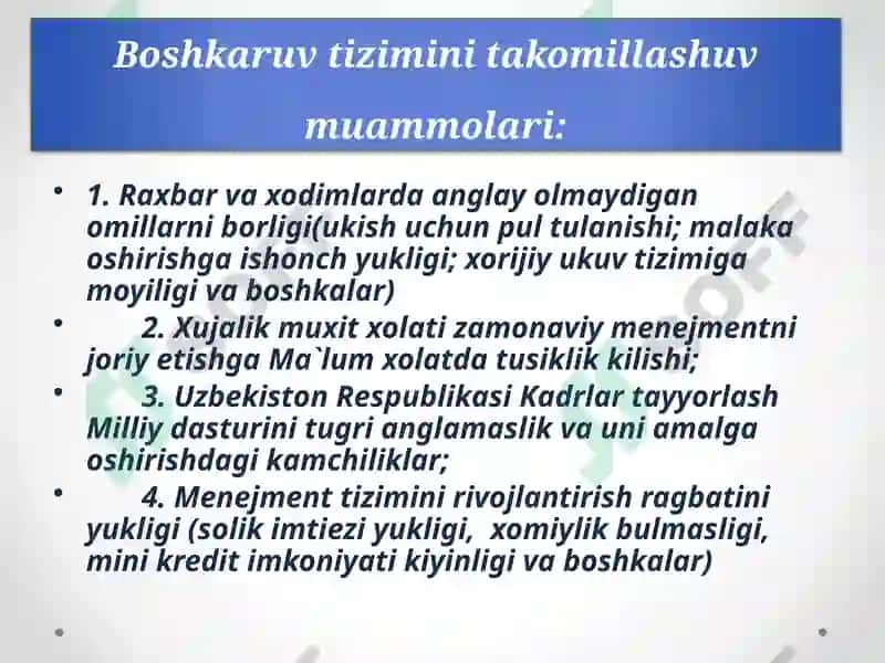 davlat boshqaruvi 8