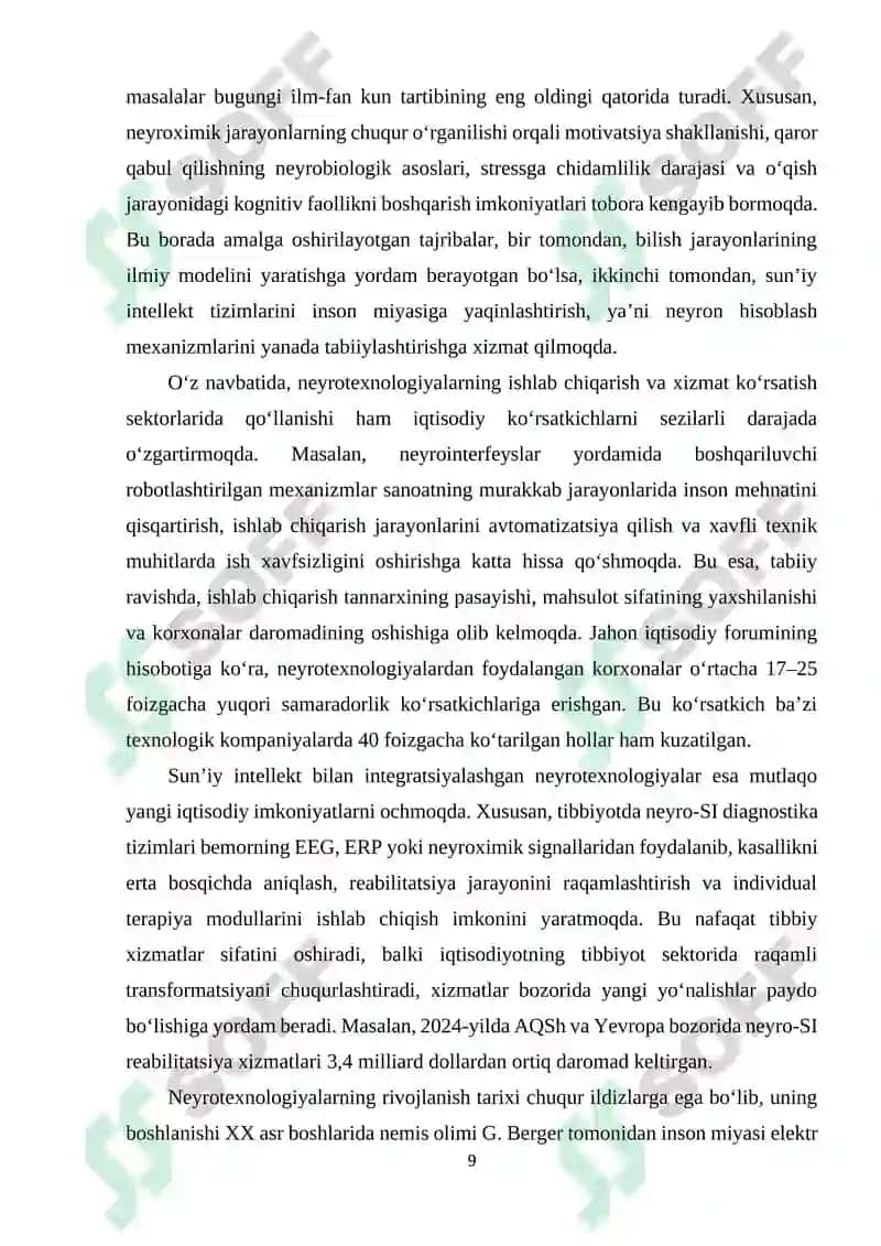Neyrotexnologiyalar va sun’it intellekt 8