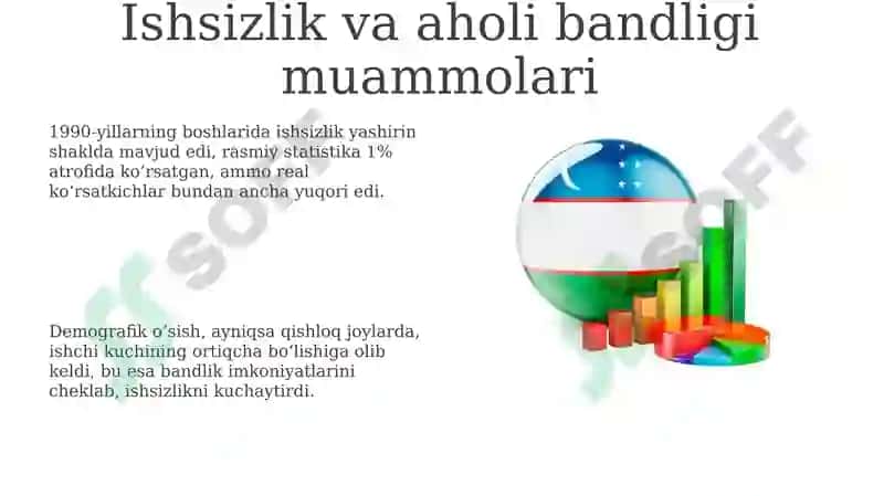 Mustaqillikka erishish arafasida O'zbekistondagi ijtimoiy iqtisodiy jarayonlar 8